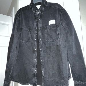Men’s Calvin Klein Jean Jacket Black XL